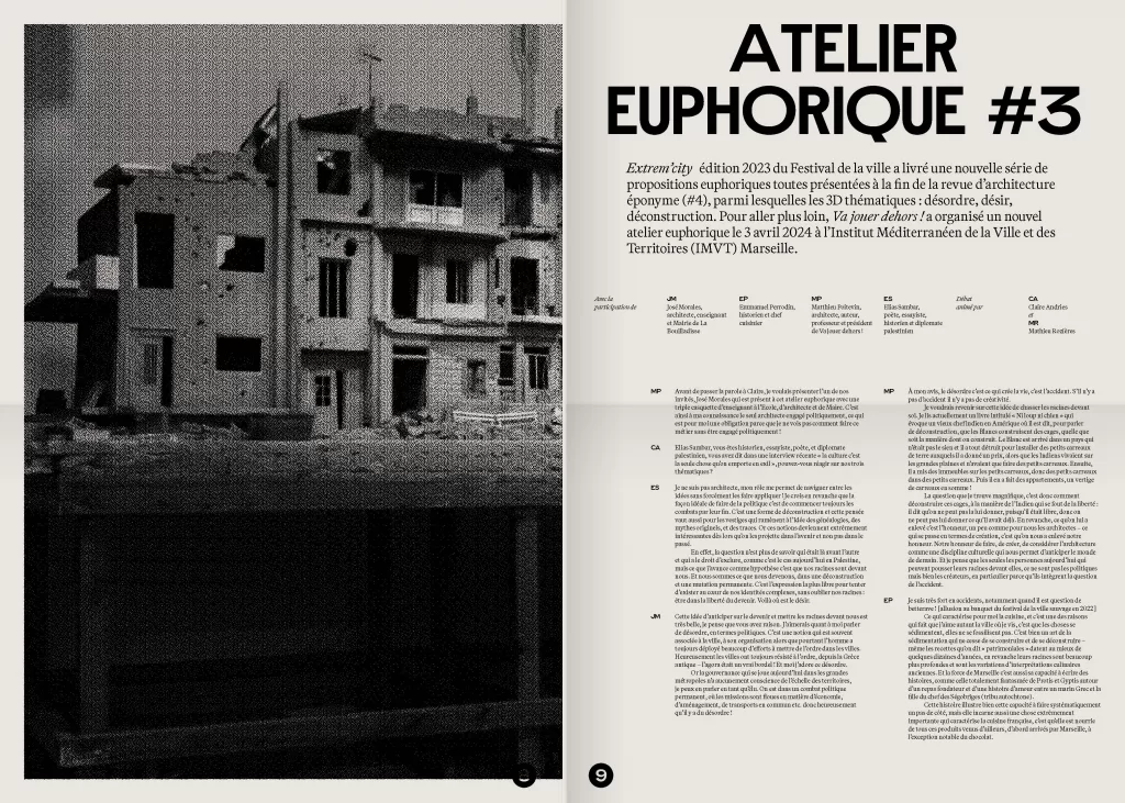 Extrait de L’Architecture Euphorique n°05